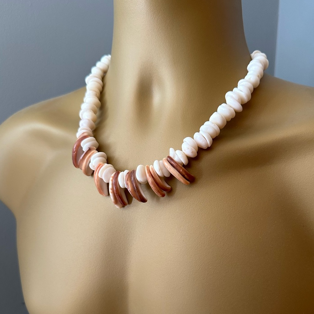 Ocean Warrior Puka Claw Necklace - Picture 4 of 14